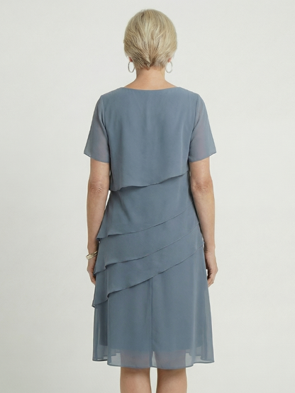 | Robe suave a mi-longueur Camille