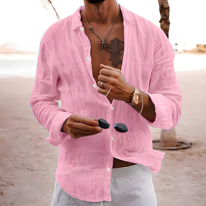 | CHEMISE D'ÉTÉ EN COTON NATUREL