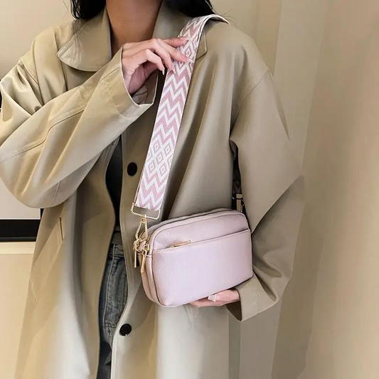 Donatella – Bolso de Bandolera Geométrico y Contemporáneo