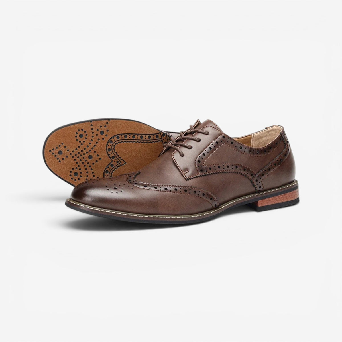 Zapatos Brogue Elegantes Leonardo
