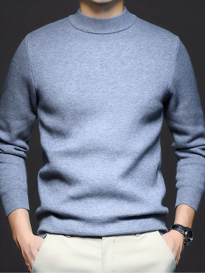 Renzo – Jersey Hombre Cuello Alto de Canalillo