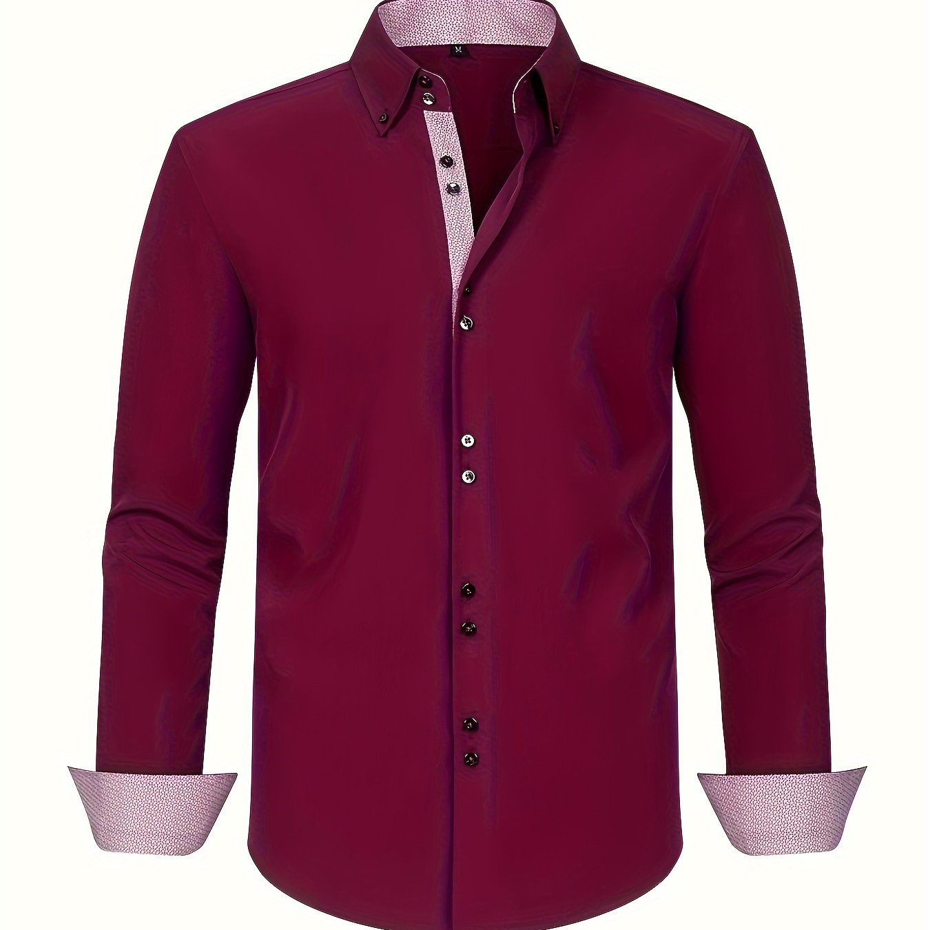 | CHEMISE ÉLÉGANTE LÉGÈRE AVEC DÉTAILS CONTRASTÉS