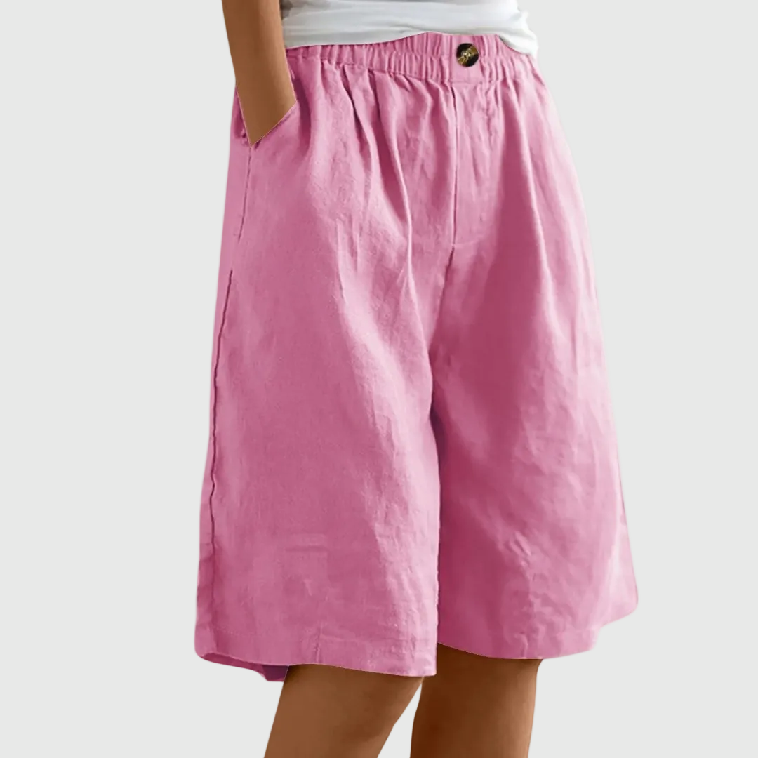 | Pantalones cortos Amples Talla Élastique Ella