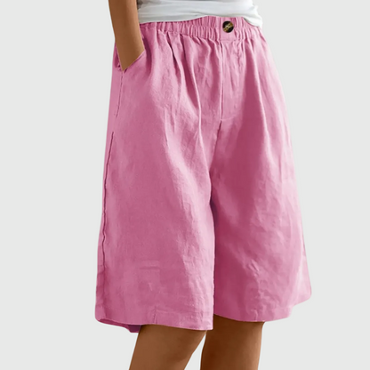 | Pantalones cortos Amples Talla Élastique Ella