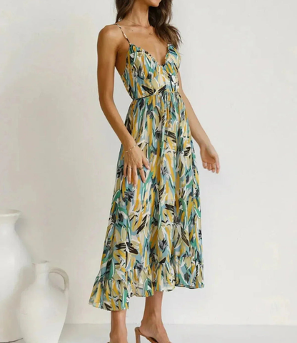| Robe Midi Éclat Coloré