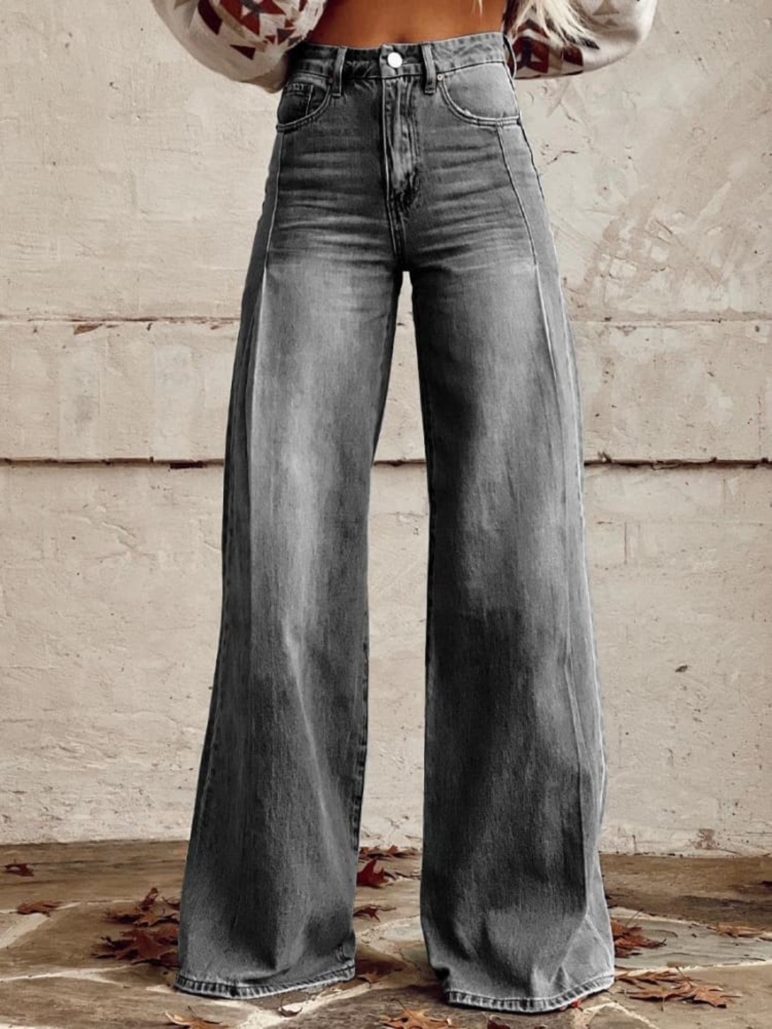 | Jean Large Fleuri Bohème