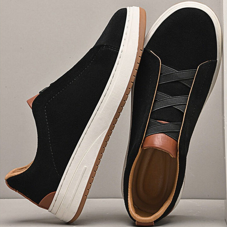| CHAUSSURES SLIP-ON EN DAIM POUR HOMME