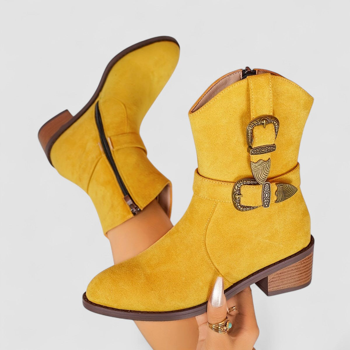 | Bottes Western Orthopédiques Rosa