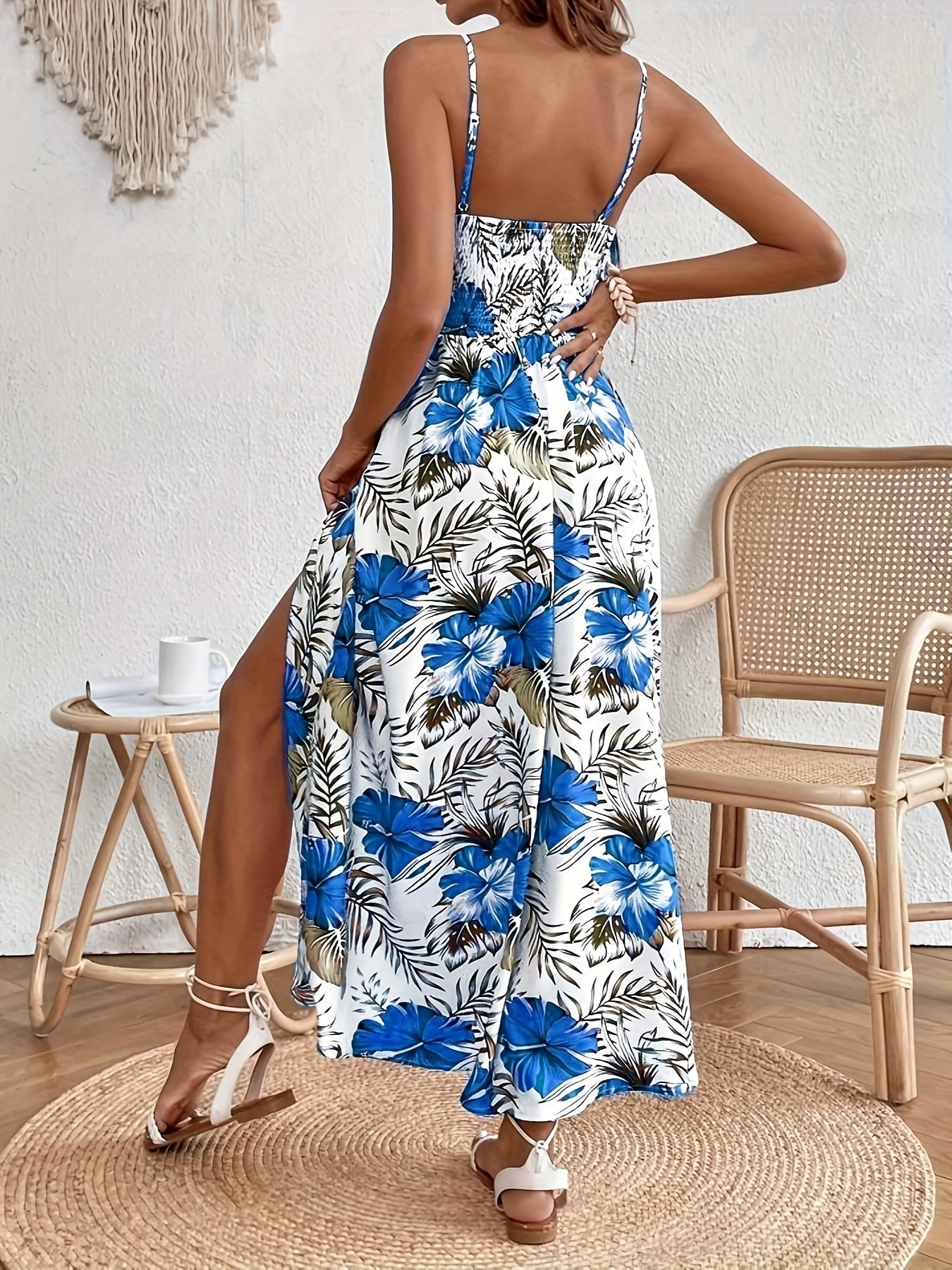 | Robe Bohème Fleurie Inès
