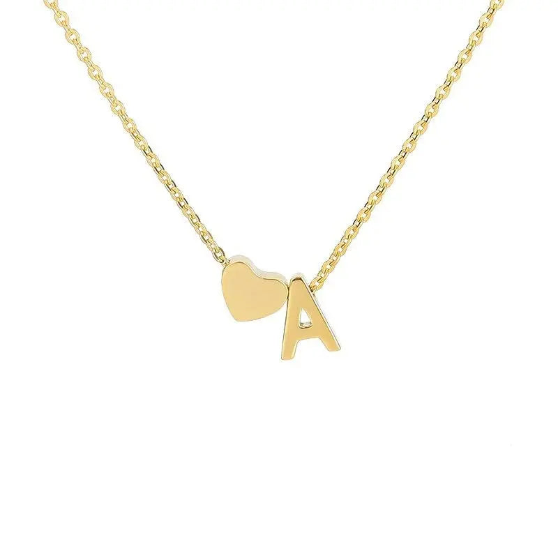 Collar de Inicial con Corazón