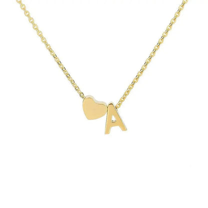Collar de Inicial con Corazón