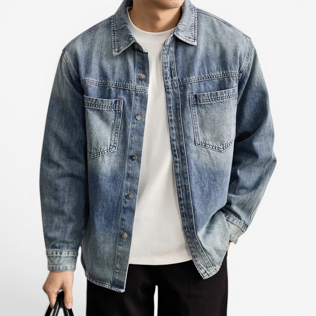 Chaqueta Vaquera Clásica Leonardo