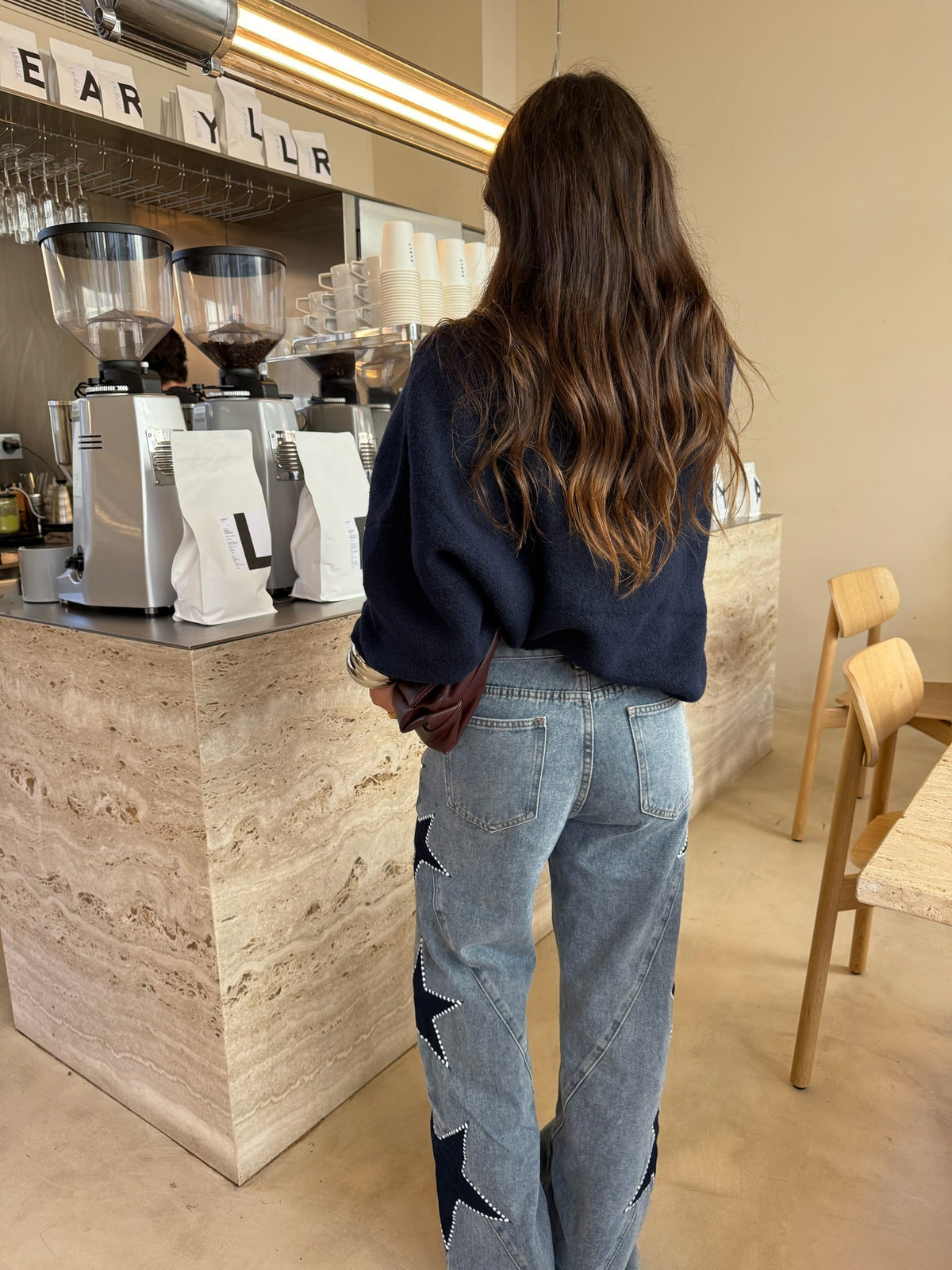 Francisca - Pantalones elásticos modernos