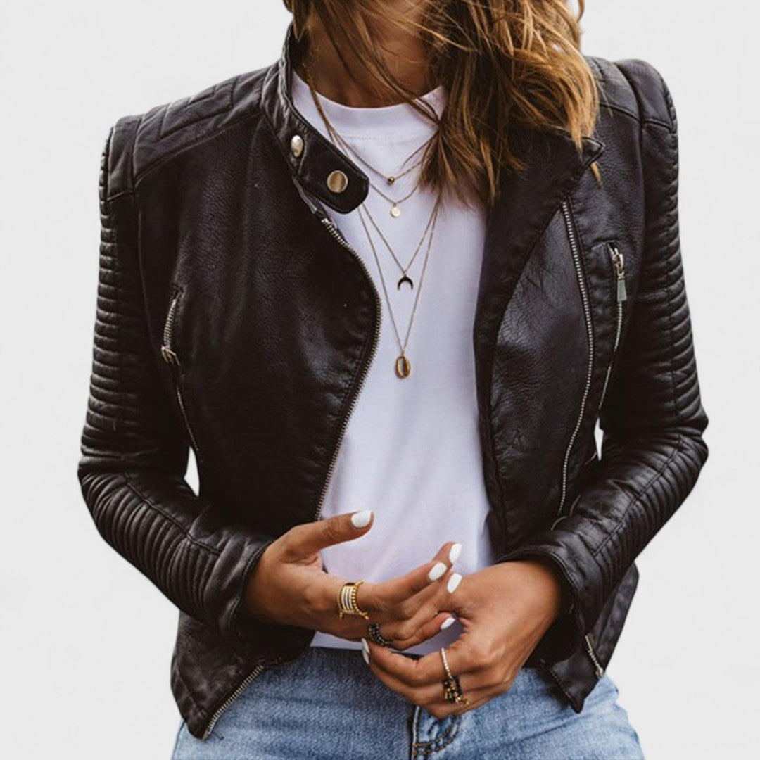 Santana - Chaqueta elegante de piel