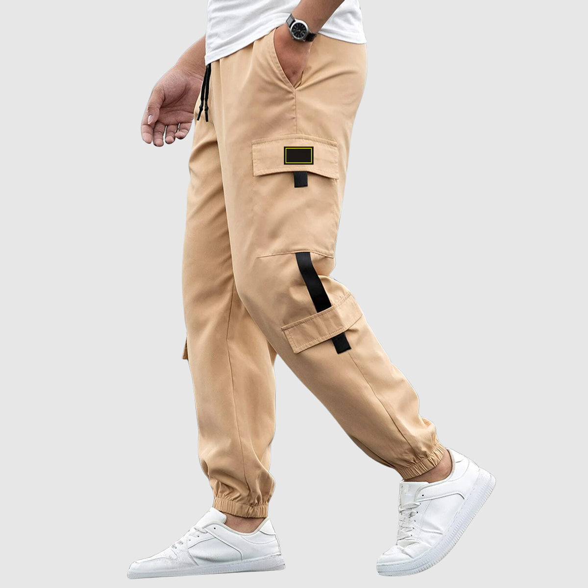 | PANTALON CARGO COUPE RELAXEE