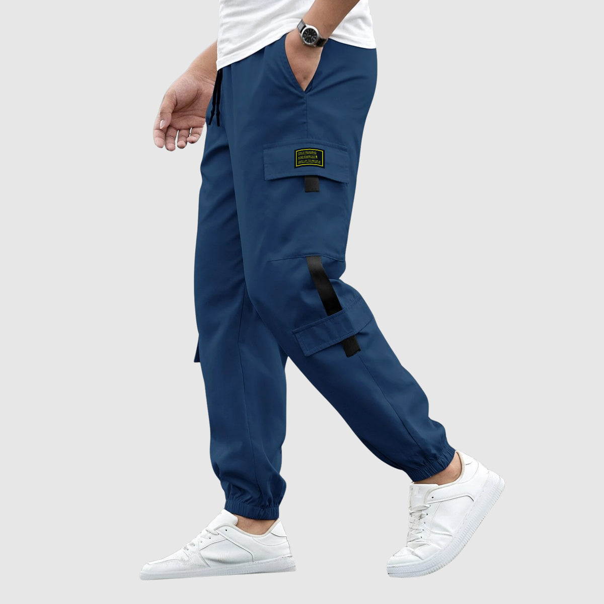 | PANTALON CARGO COUPE RELAXEE