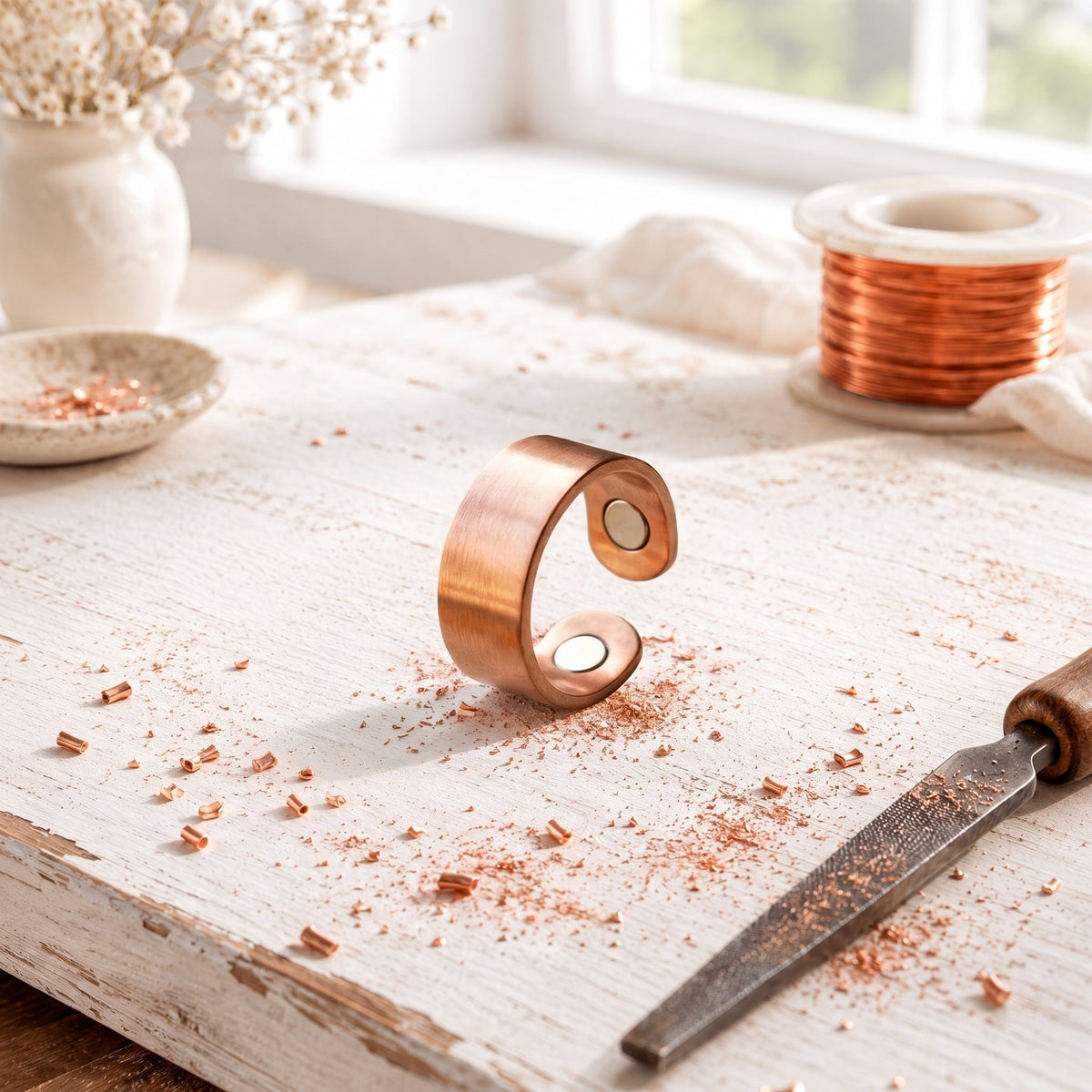 Anillo Ember de Cobre