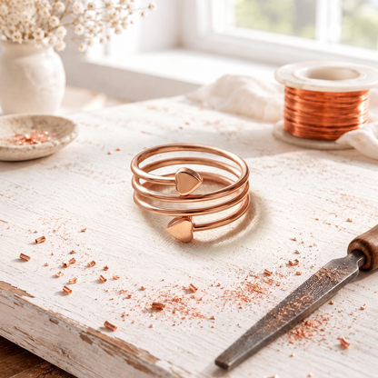 Anillo Lovecoil de Cobre