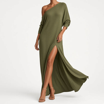 Vestido Maëvoria™ – Largo y Fluido de Elegancia Ligera