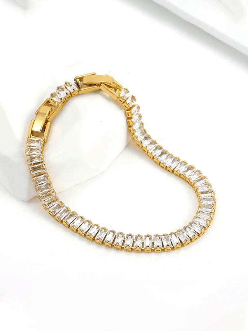Nikita - Pulsera Rivière Baguette