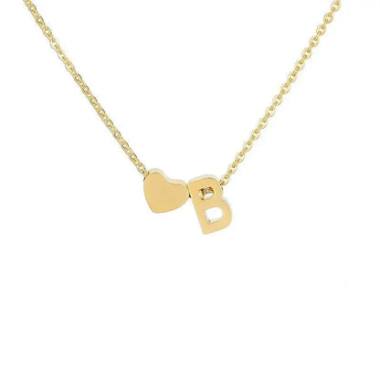 Collar de Inicial con Corazón