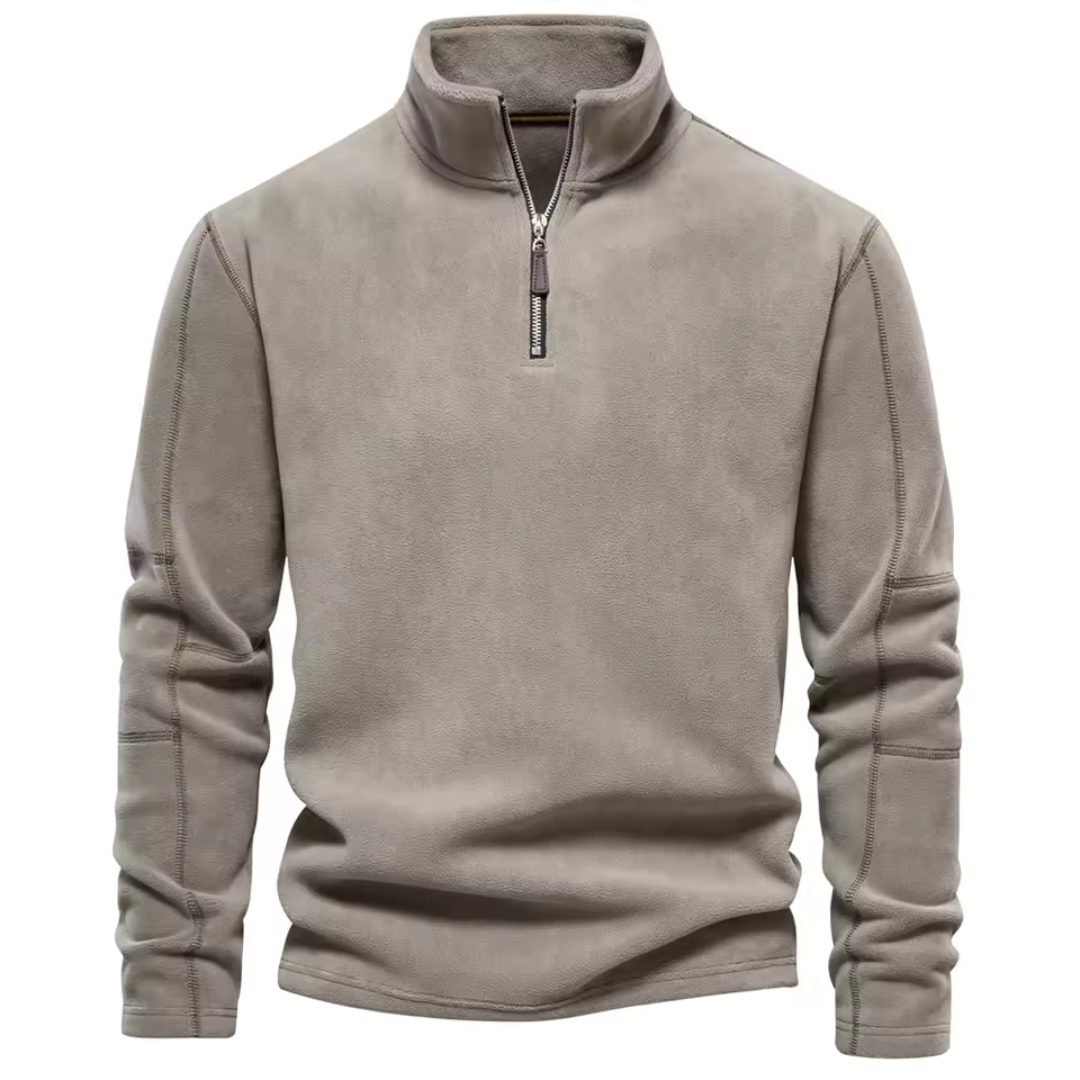 Italo - Sudadera Hombre con Cremallera Casual