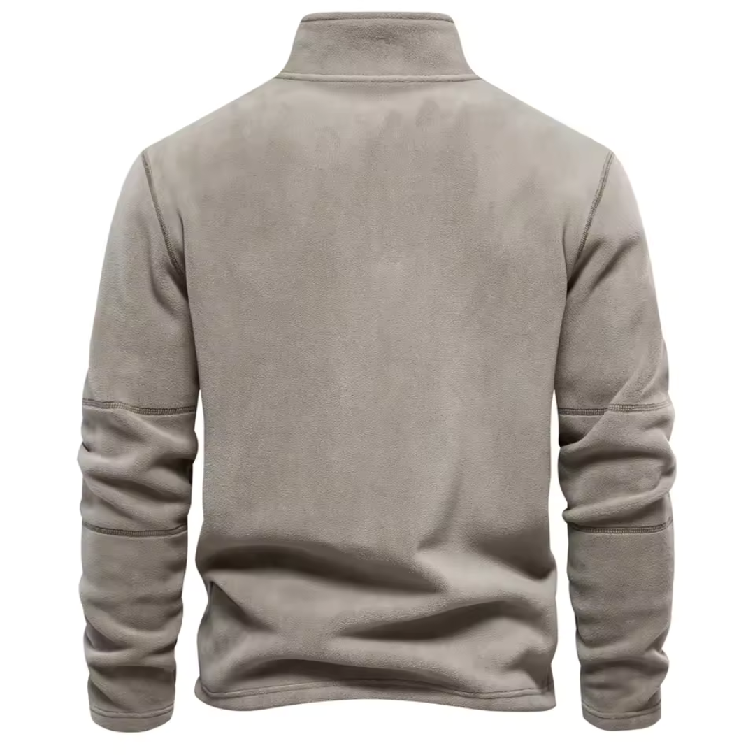 Italo - Sudadera Hombre con Cremallera Casual