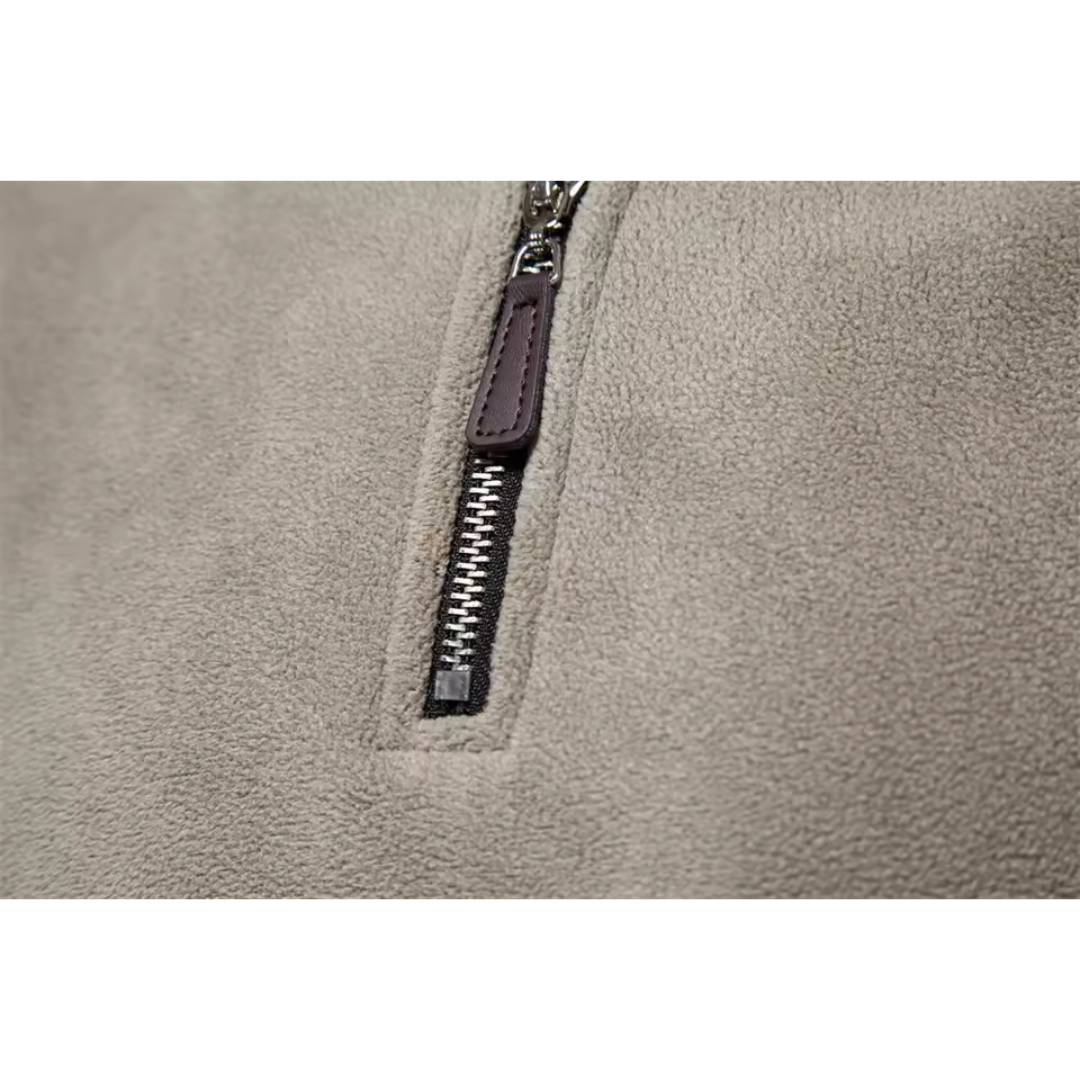 Italo - Sudadera Hombre con Cremallera Casual