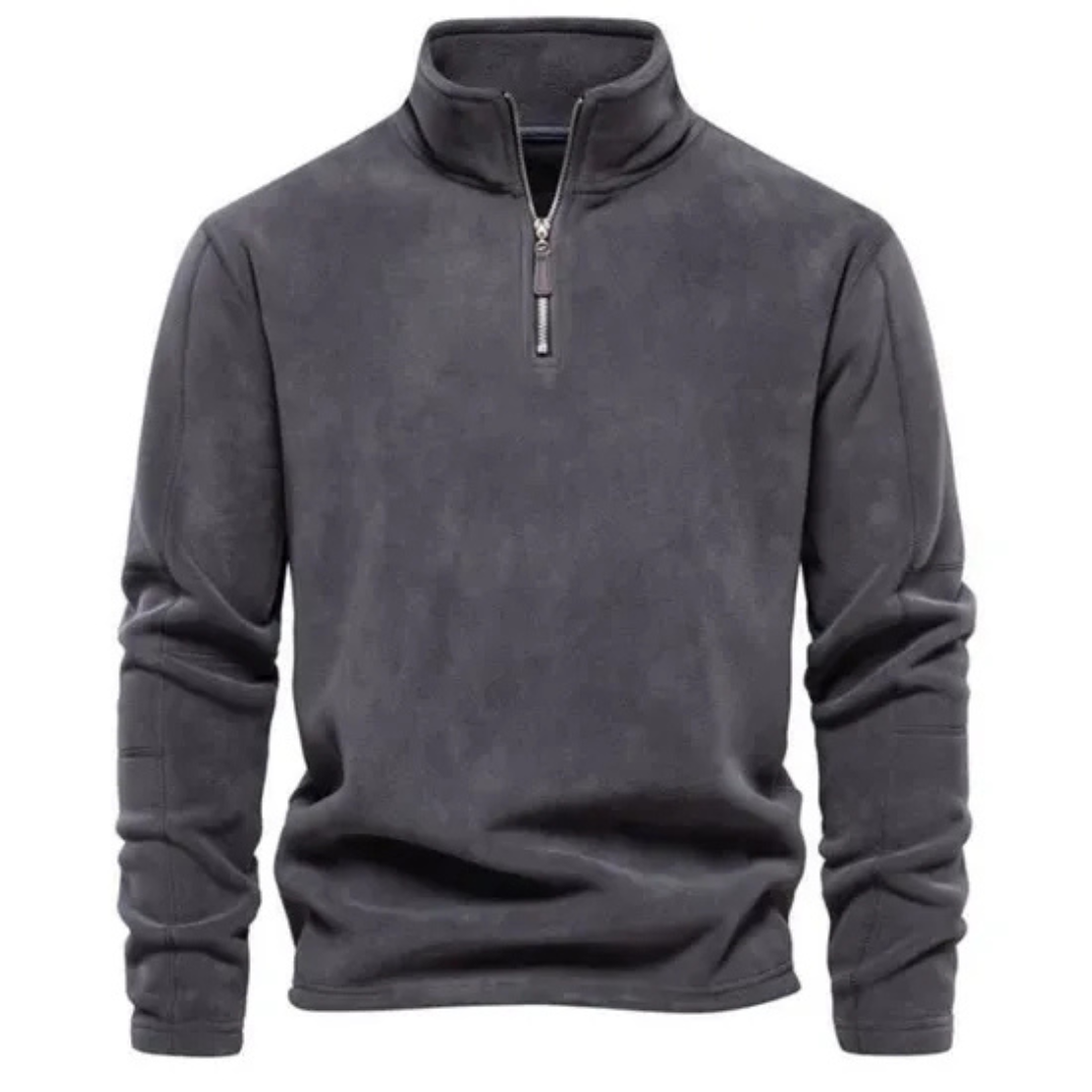 Italo - Sudadera Hombre con Cremallera Casual