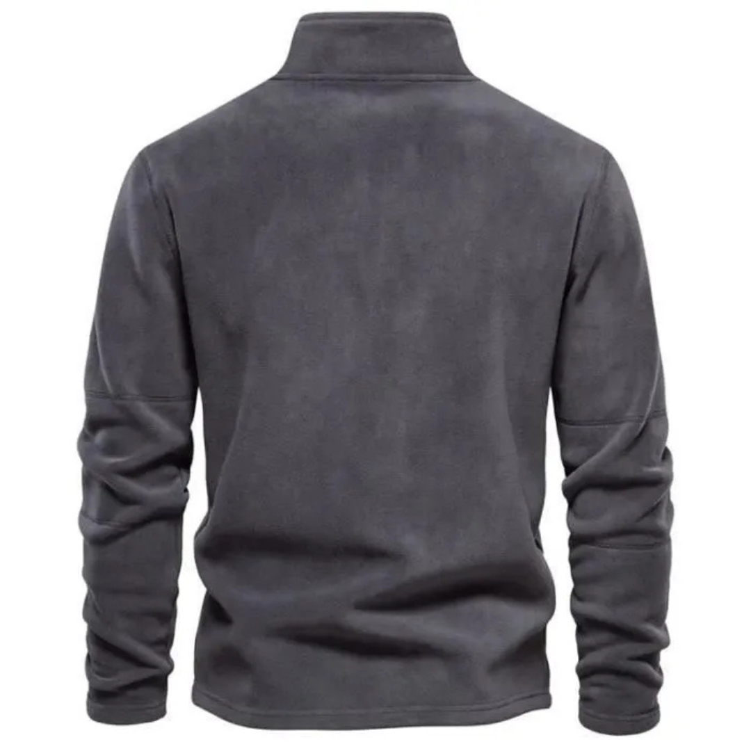 Italo - Sudadera Hombre con Cremallera Casual