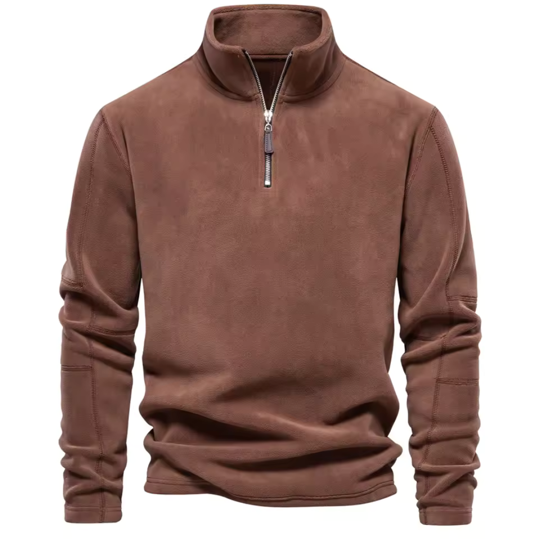 Italo - Sudadera Hombre con Cremallera Casual