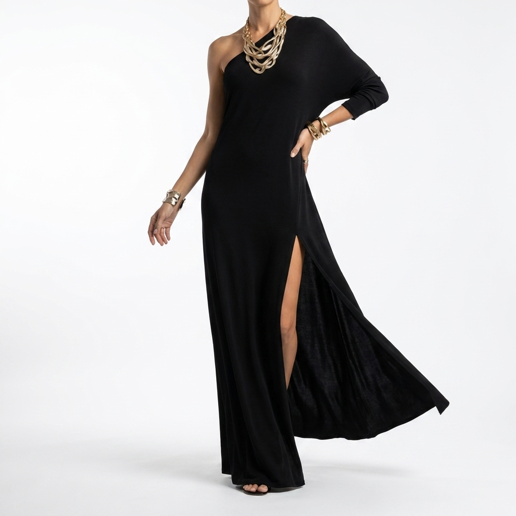 Vestido Maëvoria™ – Largo y Fluido de Elegancia Ligera