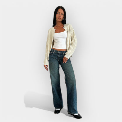 Romana - Jeans de tiro bajo