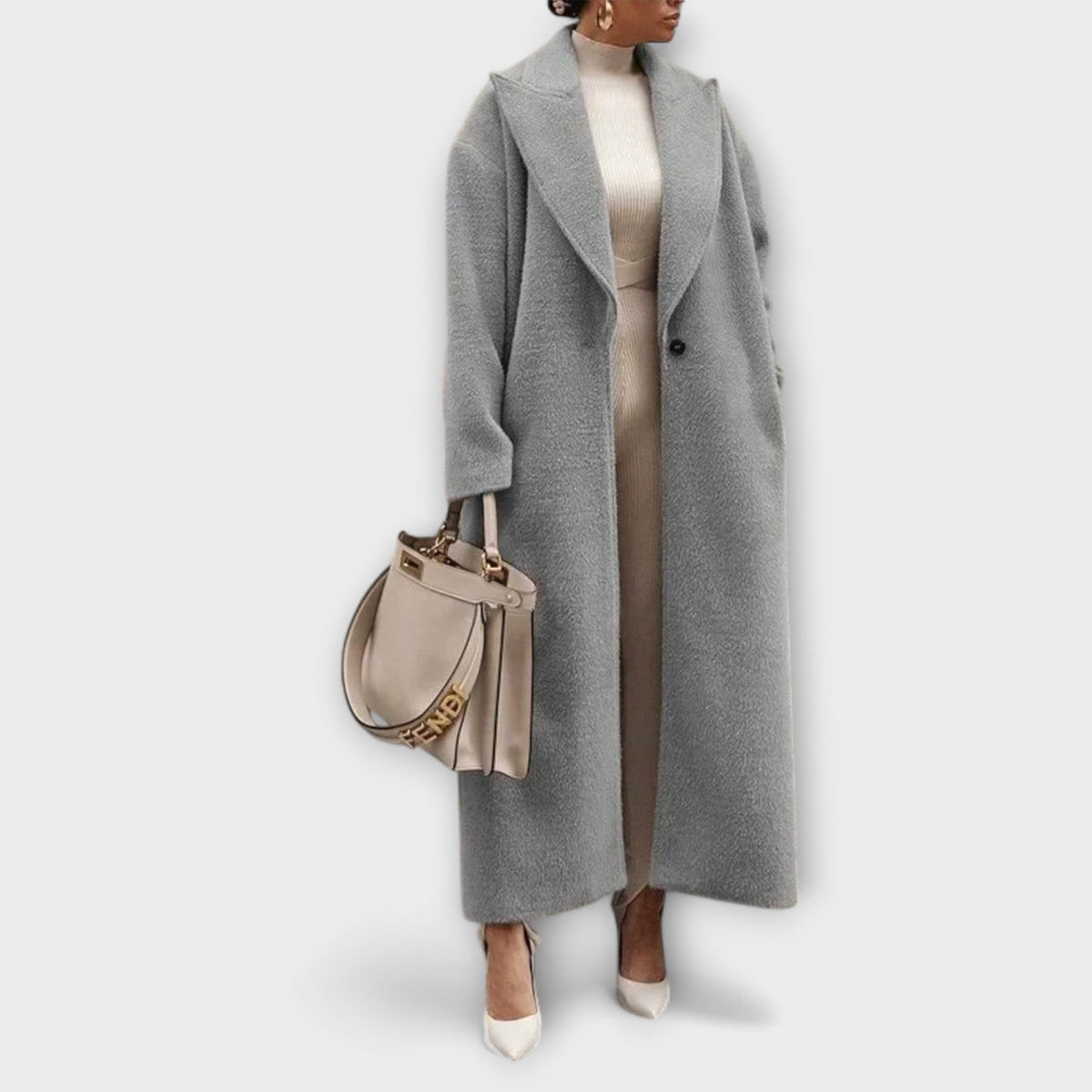 Abrigo oversize de invierno