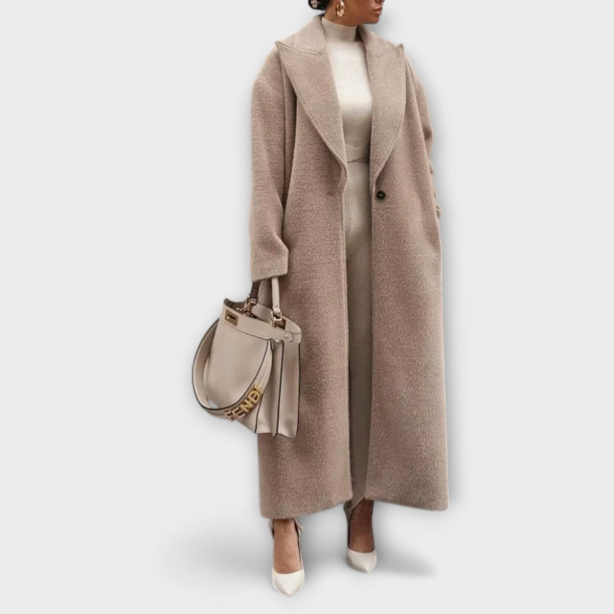 Abrigo oversize de invierno