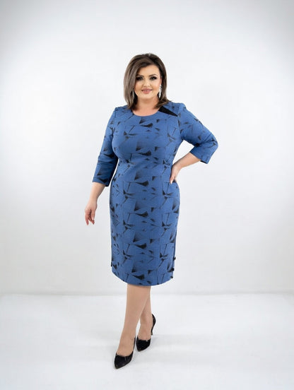 Vestido elegante estructurado y atemporal
