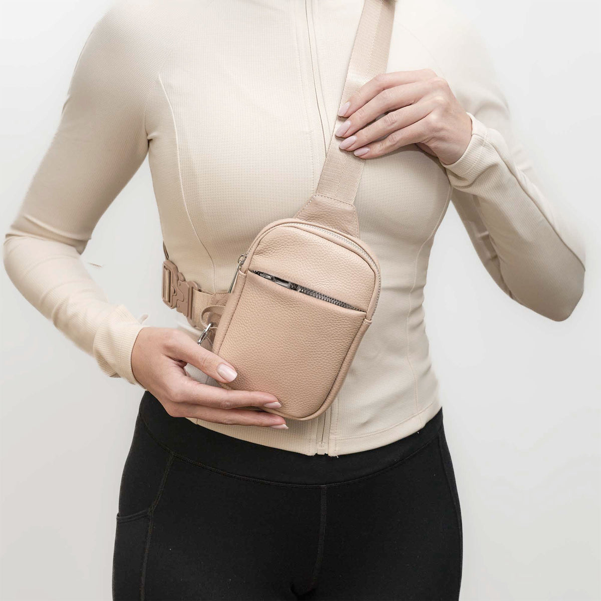 Bolso Sling de Viaje | Piel