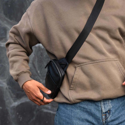 Bolso Sling de Viaje | Piel
