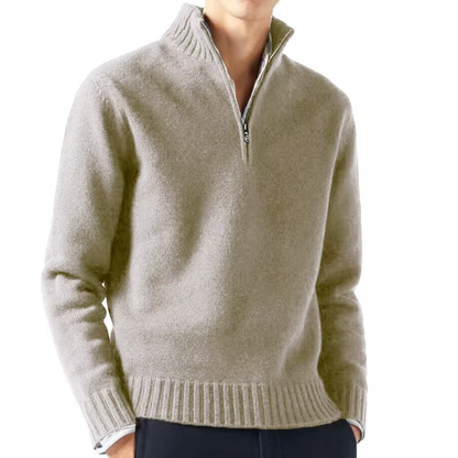 | DOLCEVITA EN LAINE AVEC ZIP POUR HOMME