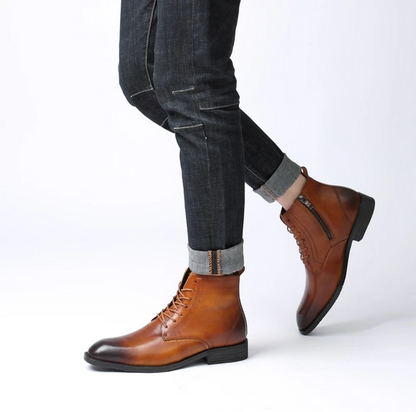 Botas John - Cuero Autentico Vintage para Hombre