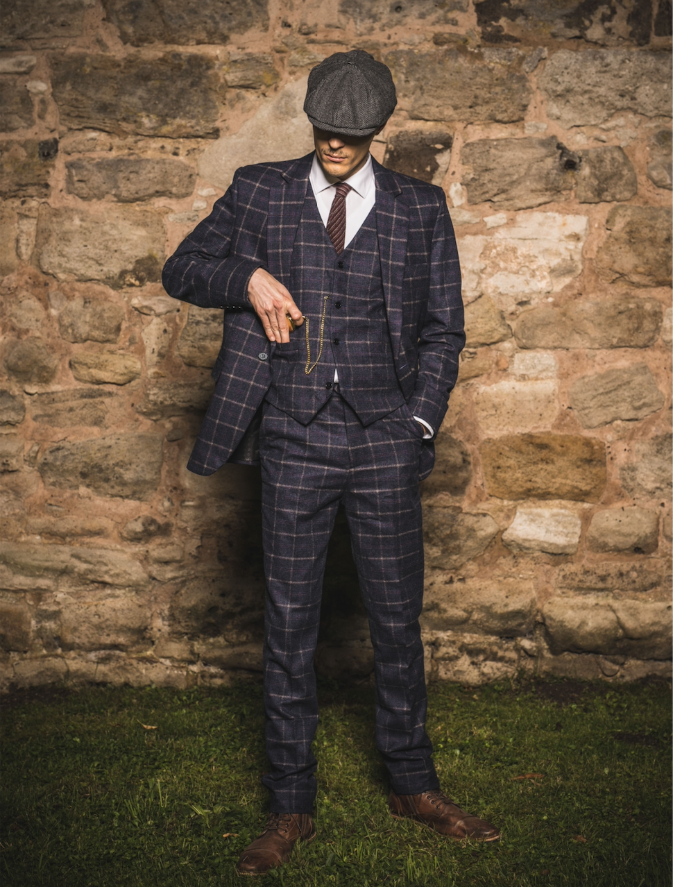 Traje de Tres Piezas Shelby - Clasico