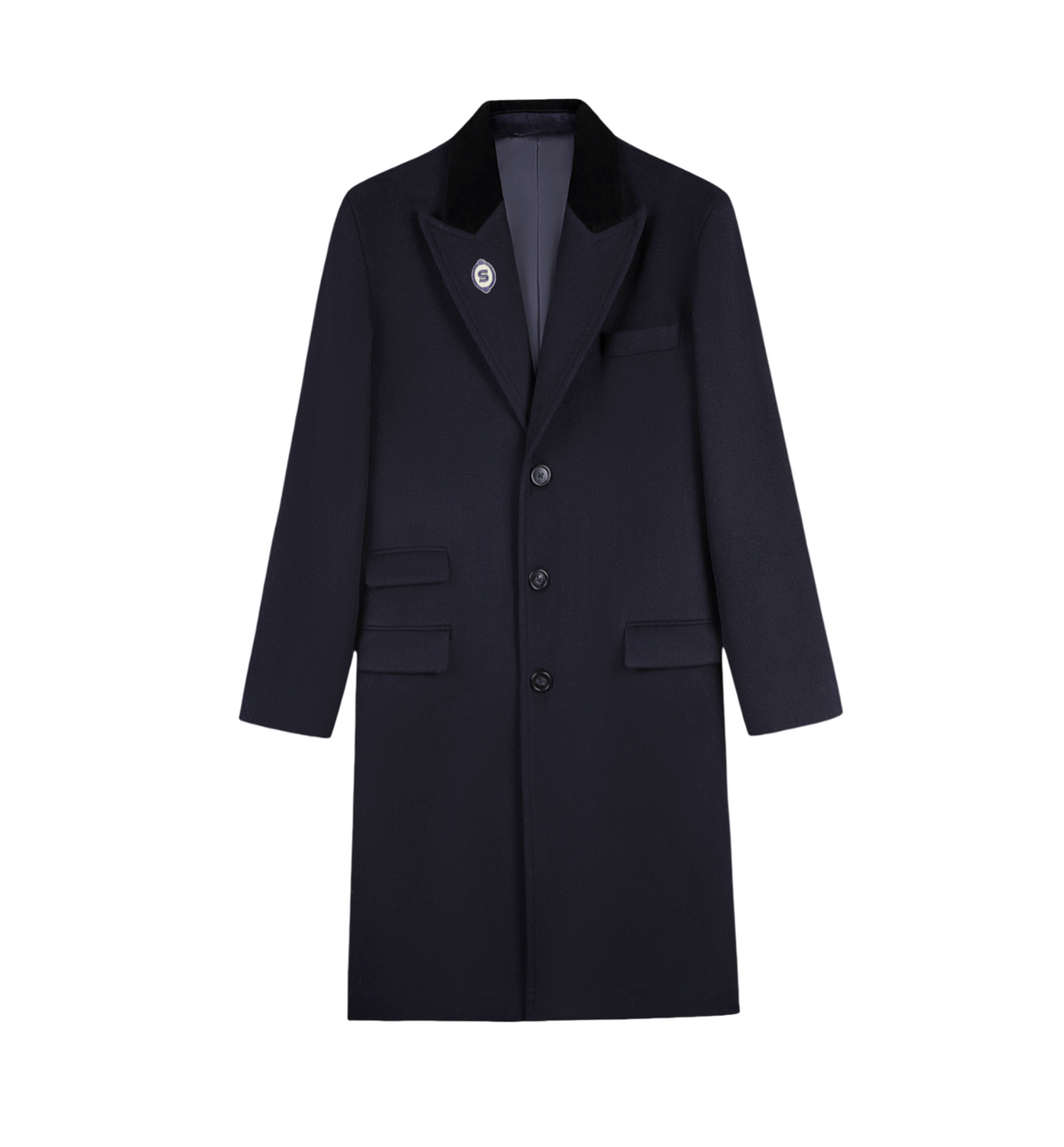 Abrigo Tommy Shelby Signature - Azul Oscuro