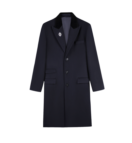 Abrigo Tommy Shelby Signature - Azul Oscuro