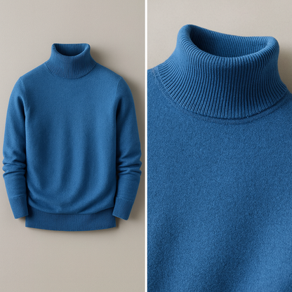 | PULL À COL MONTANT POUR HOMME