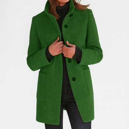 Lidiane | Chaqueta de Cuello Alto Elegante y Reconfortante
