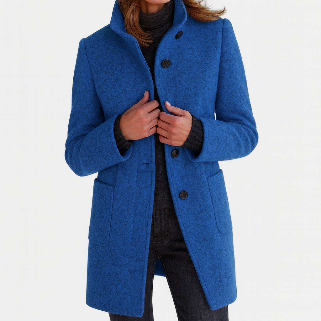 Lidiane | Chaqueta de Cuello Alto Elegante y Reconfortante