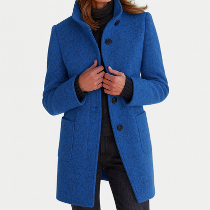 Lidiane | Chaqueta de Cuello Alto Elegante y Reconfortante