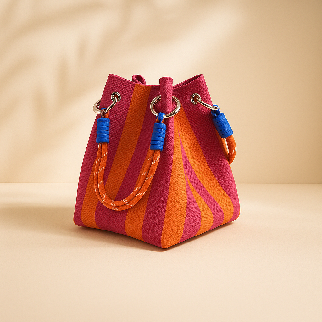 Azzurra - Bolso Bucket Elegante y Moderno