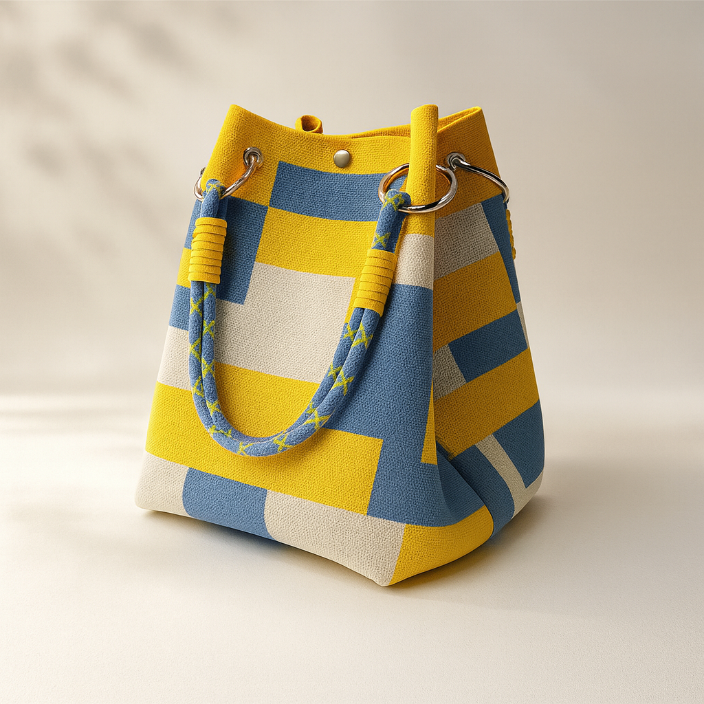 Azzurra - Bolso Bucket Elegante y Moderno