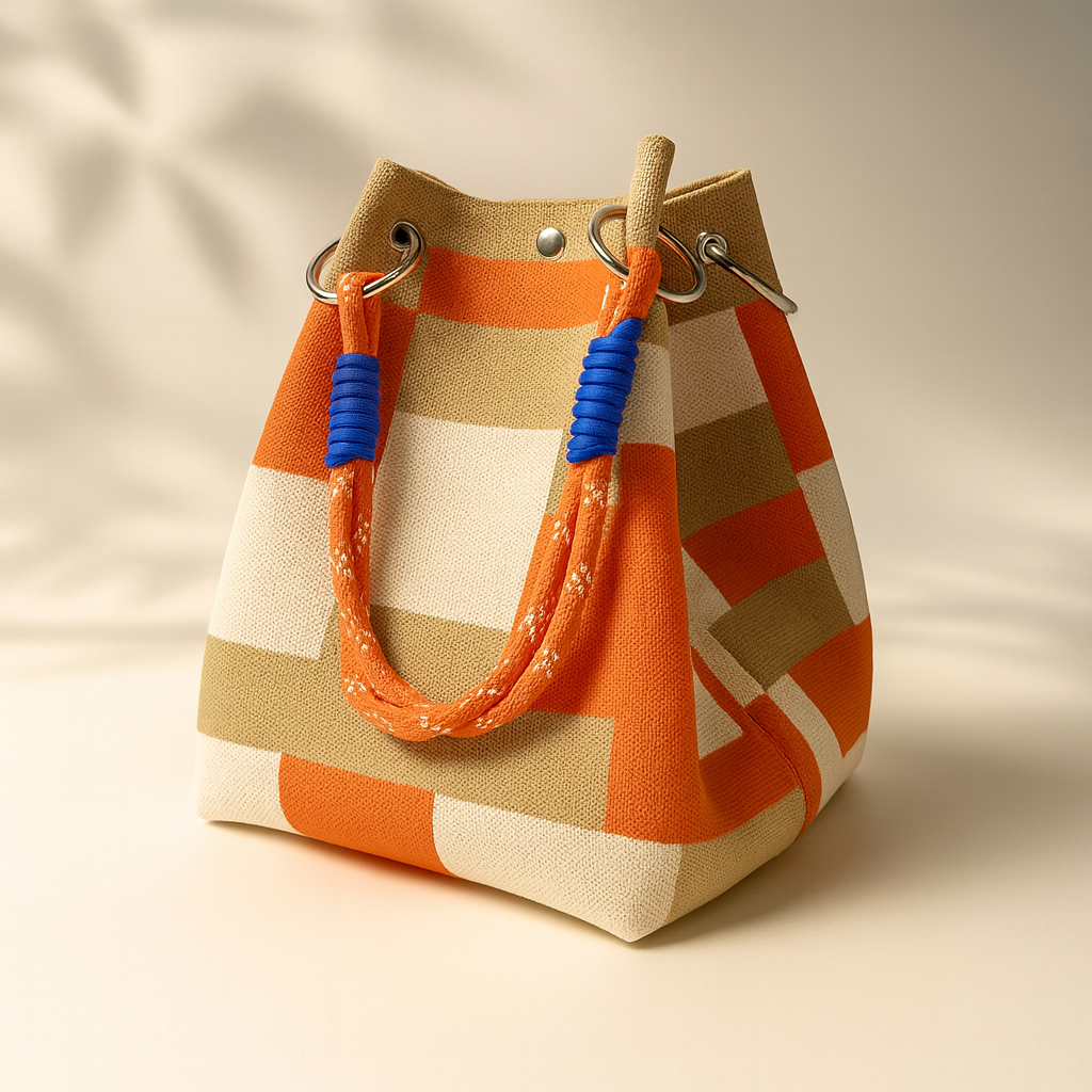 Azzurra - Bolso Bucket Elegante y Moderno